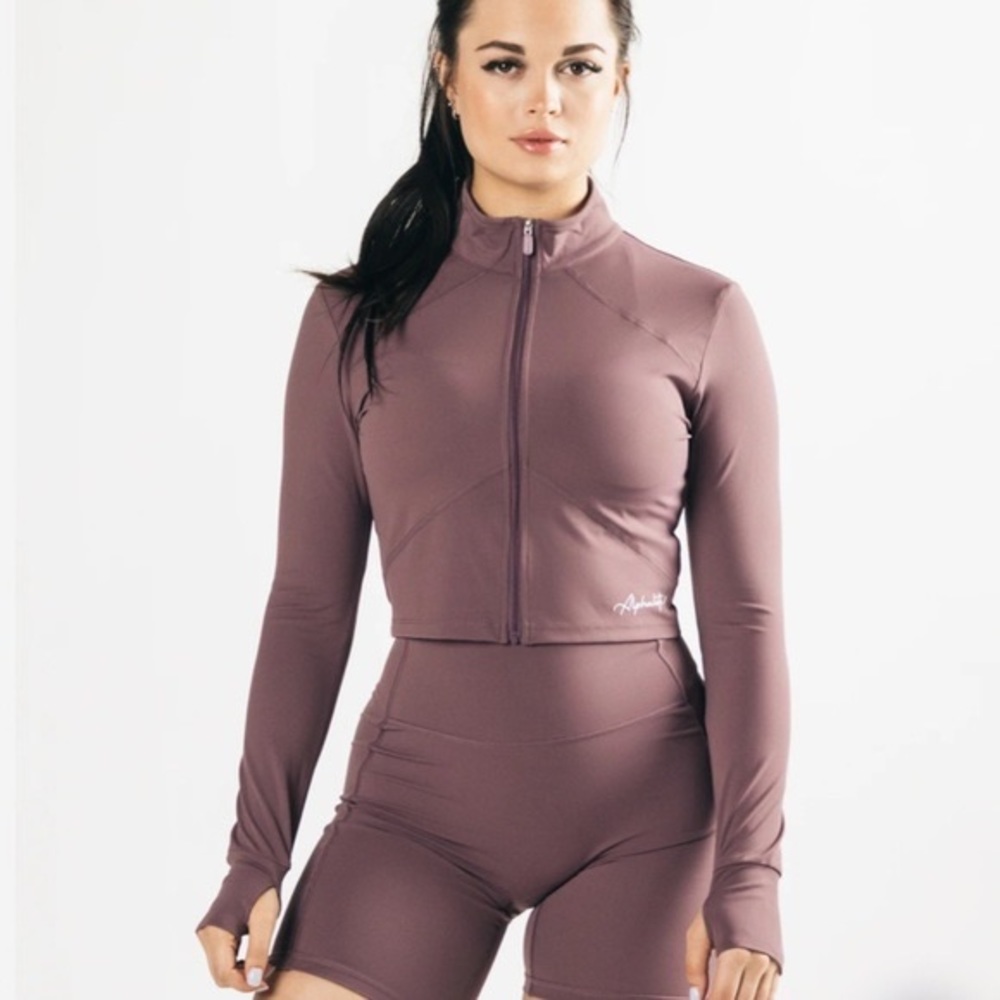 Alphalete Pulse Jacket - Passive Purple S